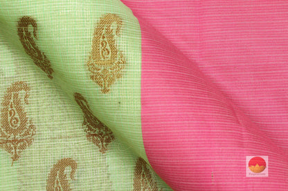 Lite Weight Handwoven Silk Cotton Saree - PSC 22 - Silk Cotton - Panjavarnam PSC 22