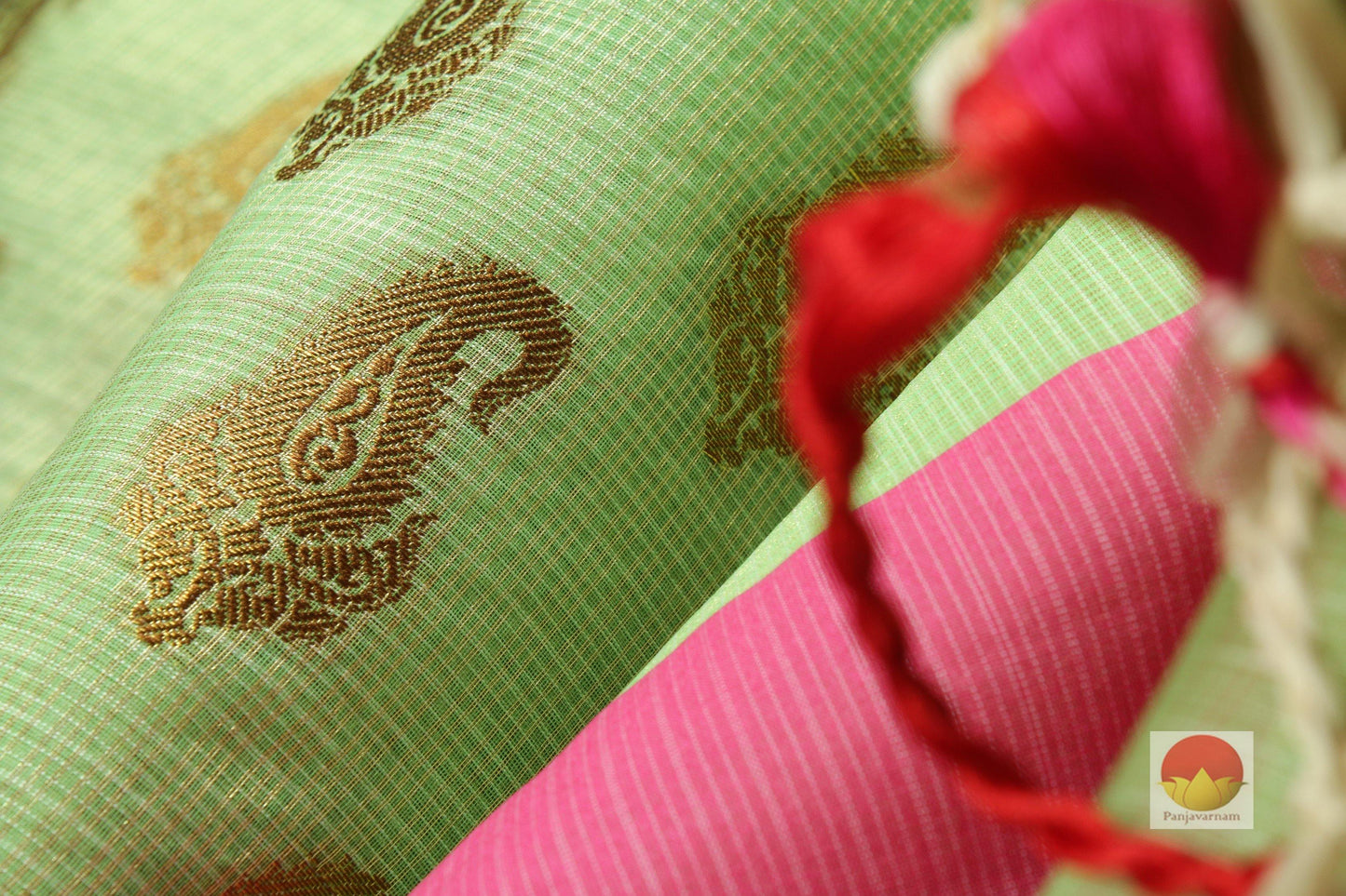 Lite Weight Handwoven Silk Cotton Saree - PSC 22 - Silk Cotton - Panjavarnam PSC 22