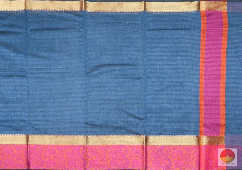 Lite Weight Handwoven Silk Cotton Saree - PSC 30 - Silk Cotton - Panjavarnam