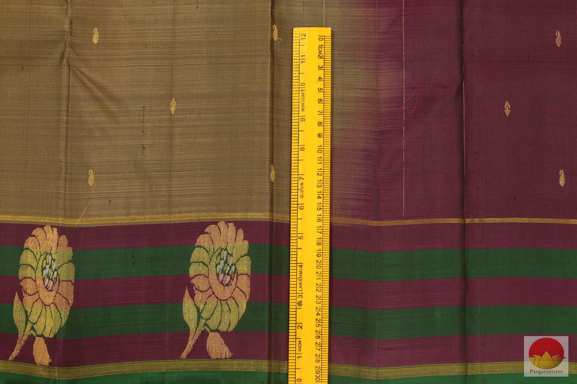 Lite Weight - Kanchipuram Silk Saree - Handwoven Silk - PVASB 12 Archives - Silk Sari - Panjavarnam