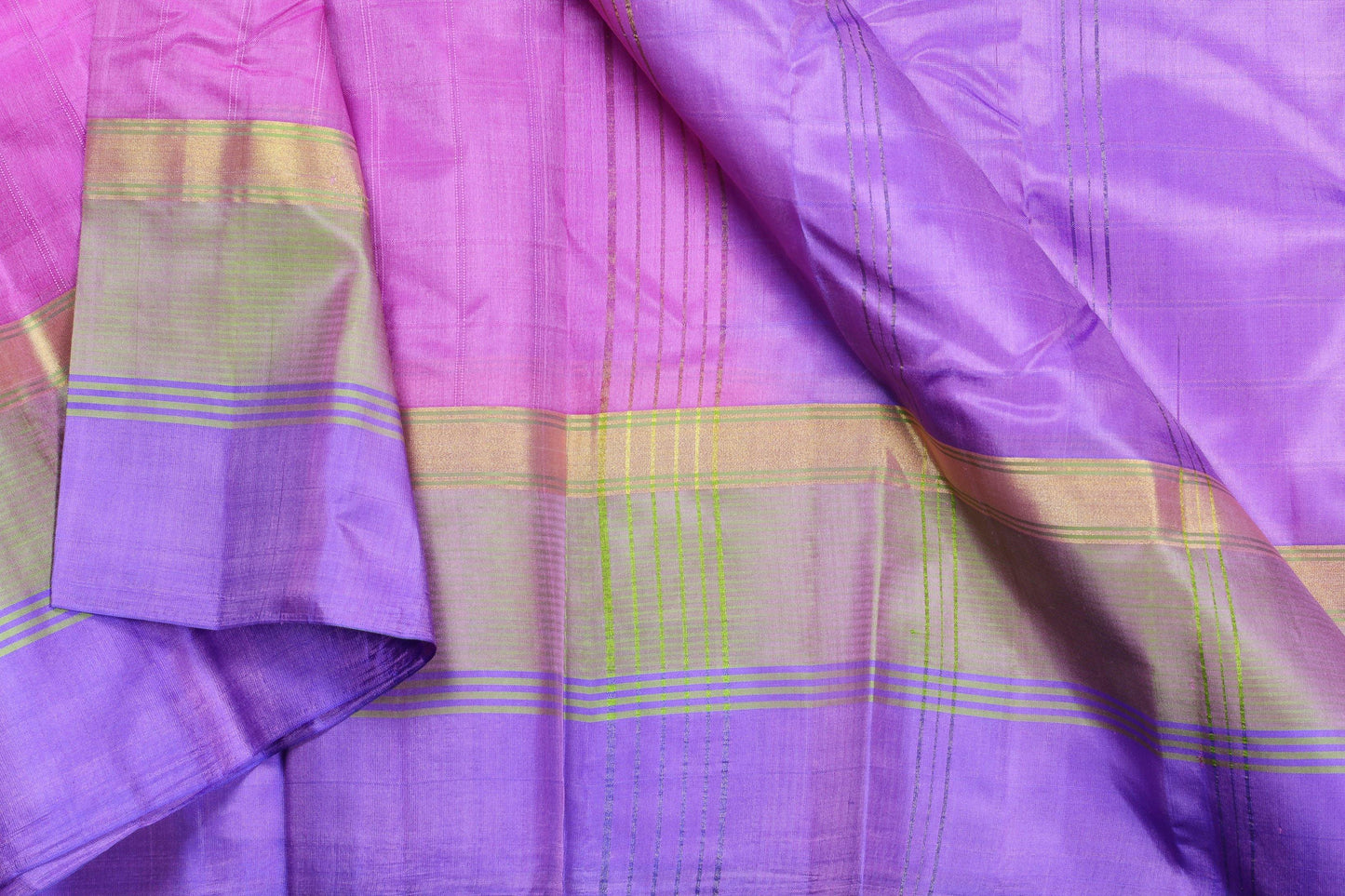 Lite Weight Kanjivaram Pure Silk Saree - PVJY 001 - Silk Sari - Panjavarnam