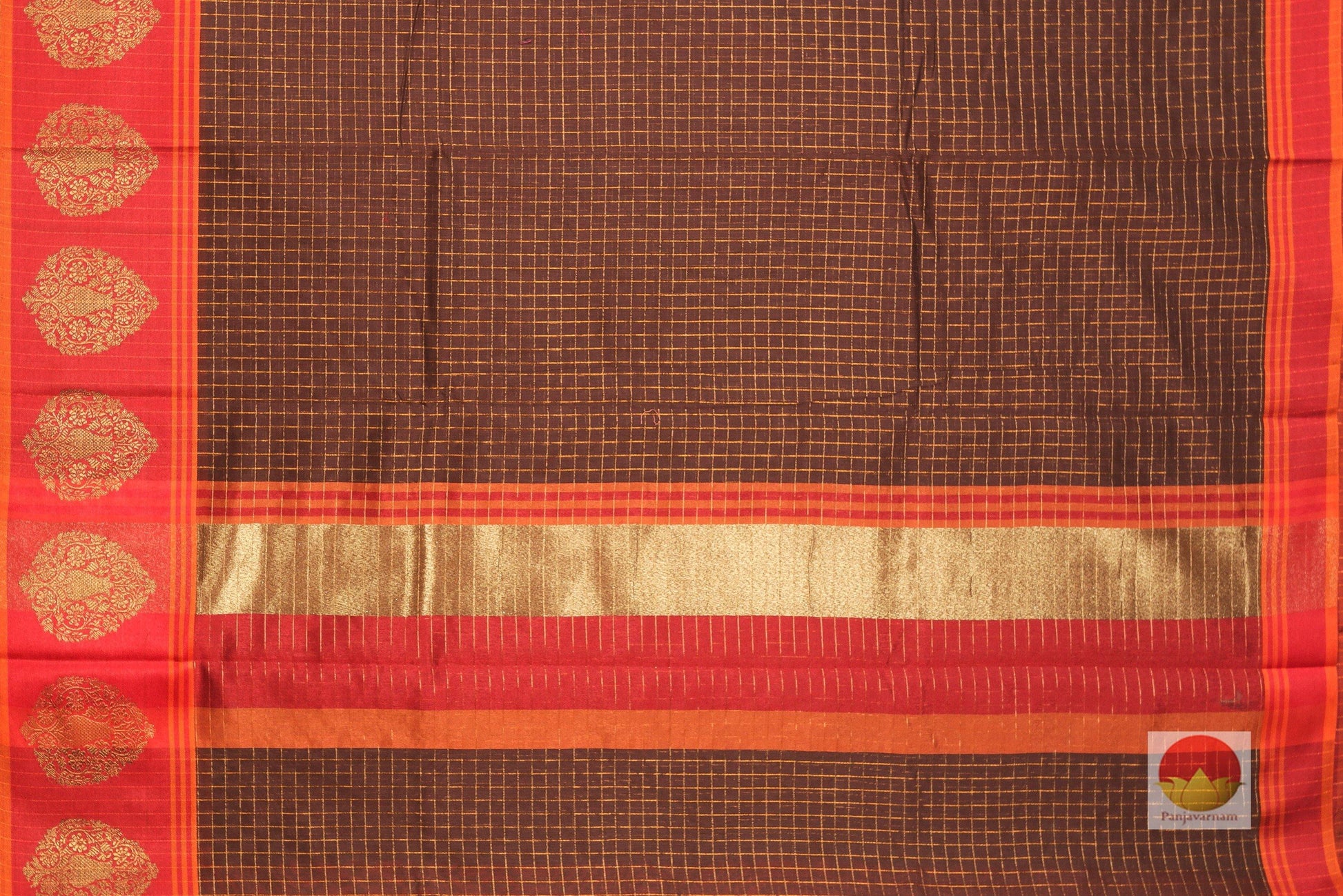 Lite Weight Silk Cotton Saree - PSC 023 - Silk Cotton - Panjavarnam PSC 023