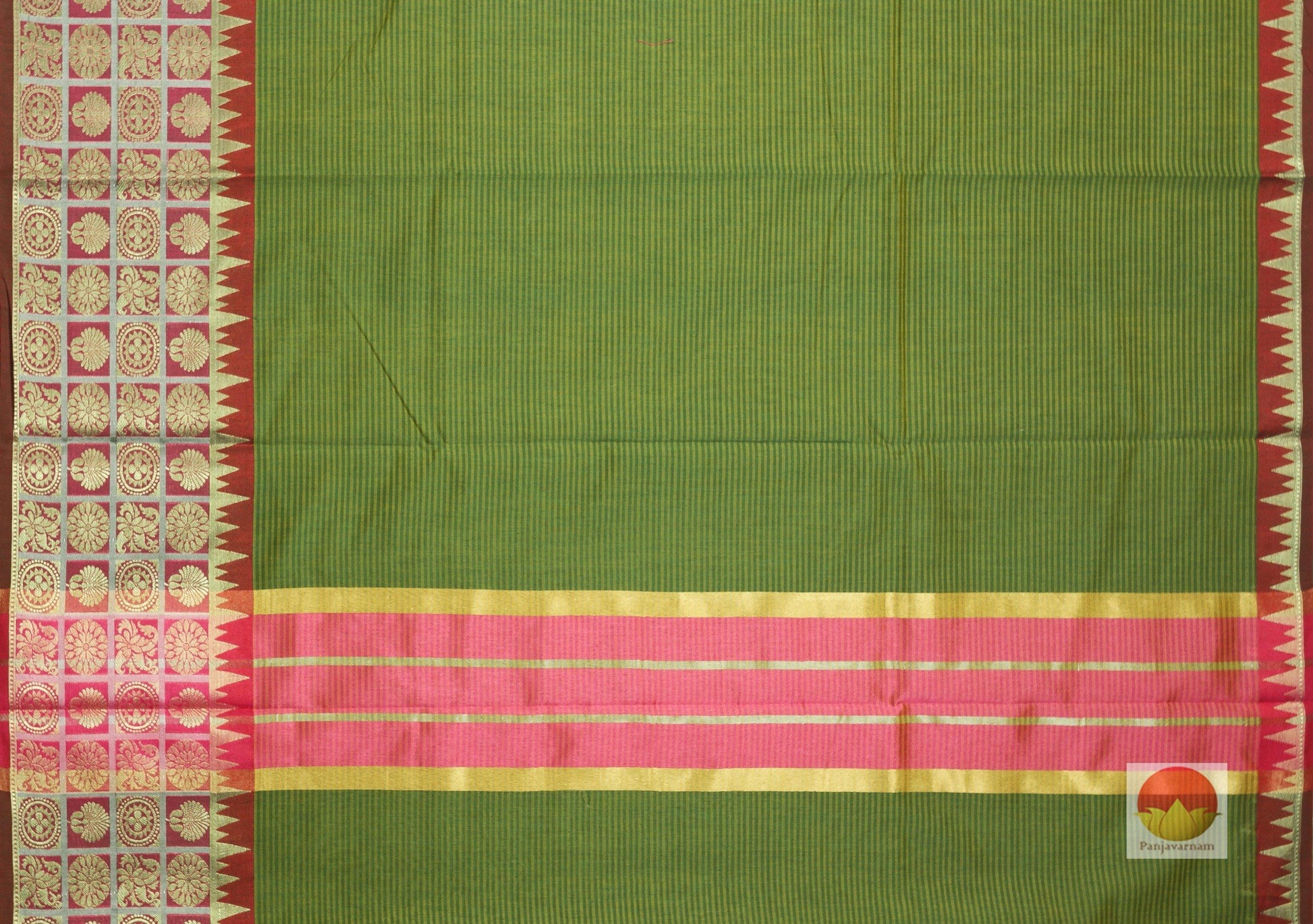 Lite Weight Silk Cotton Saree - PSC 26 - Silk Cotton - Panjavarnam PSC 26