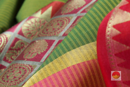 Lite Weight Silk Cotton Saree - PSC 26 - Silk Cotton - Panjavarnam PSC 26