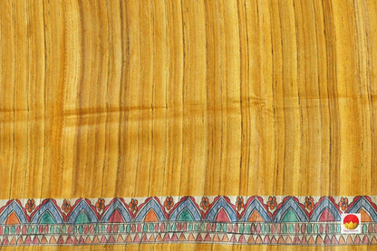 Madhubani - Handwoven Tussar Silk Saree - PT 547 - Archives - Tussar Silk - Panjavarnam