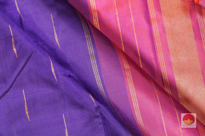 Malli Moggu - Handwoven Pure Silk Kanjivaram Saree - Pure Zari - PV J 5391 - Archives - Silk Sari - Panjavarnam