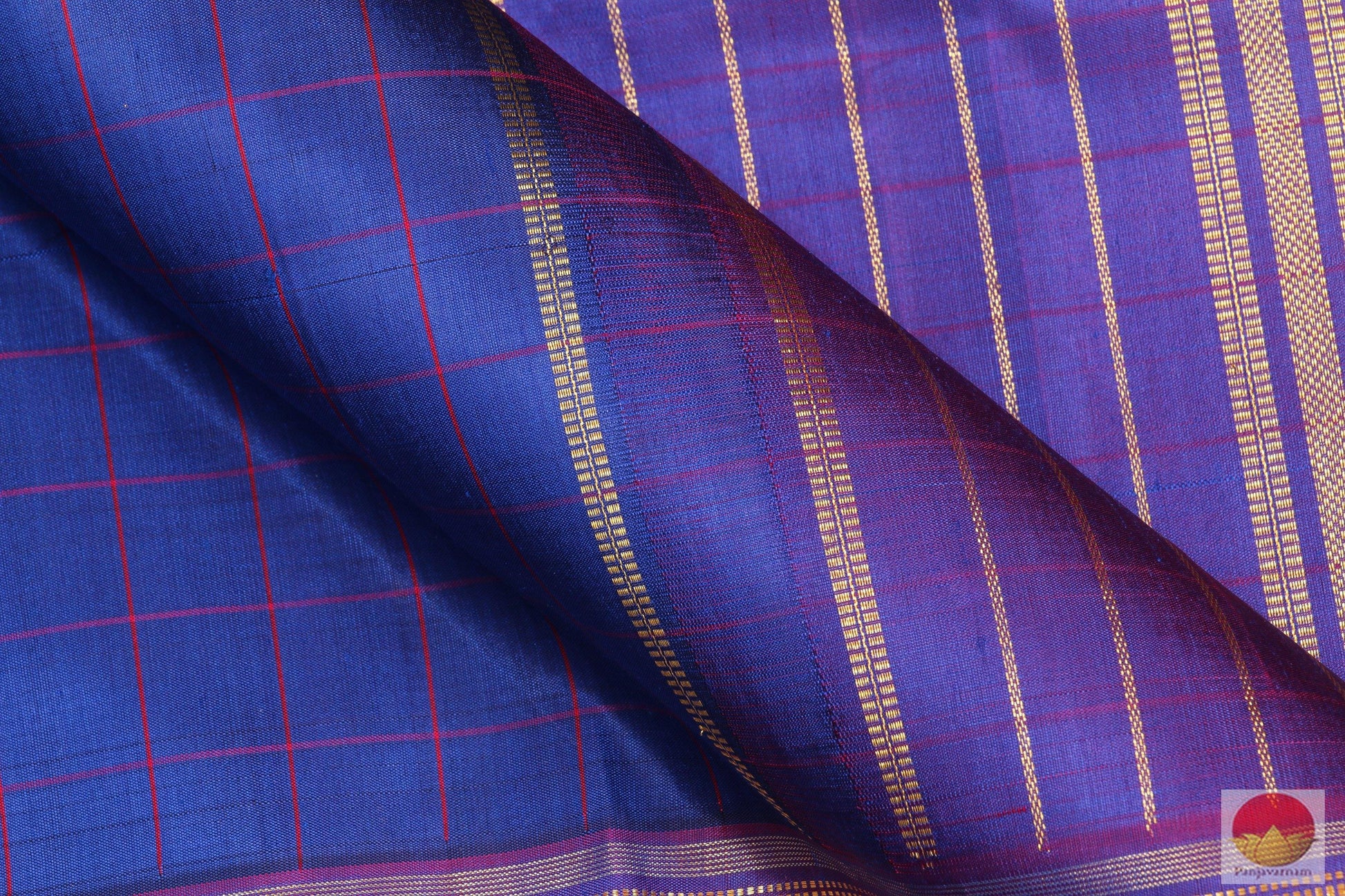 Mubbagam - Handwoven Pure Silk Kanjivaram Saree - Pure Zari - PV G 1848 Archives - Silk Sari - Panjavarnam