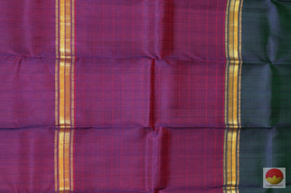 Mubbagam - Handwoven Pure Silk Kanjivaram Saree - Pure Zari - PV G 1860 Archives - Silk Sari - Panjavarnam