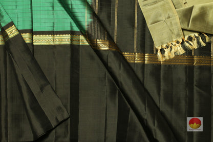 Mubbagam Handwoven Pure Silk Kanjivaram Saree - PV 308 - Silk Sari - Panjavarnam