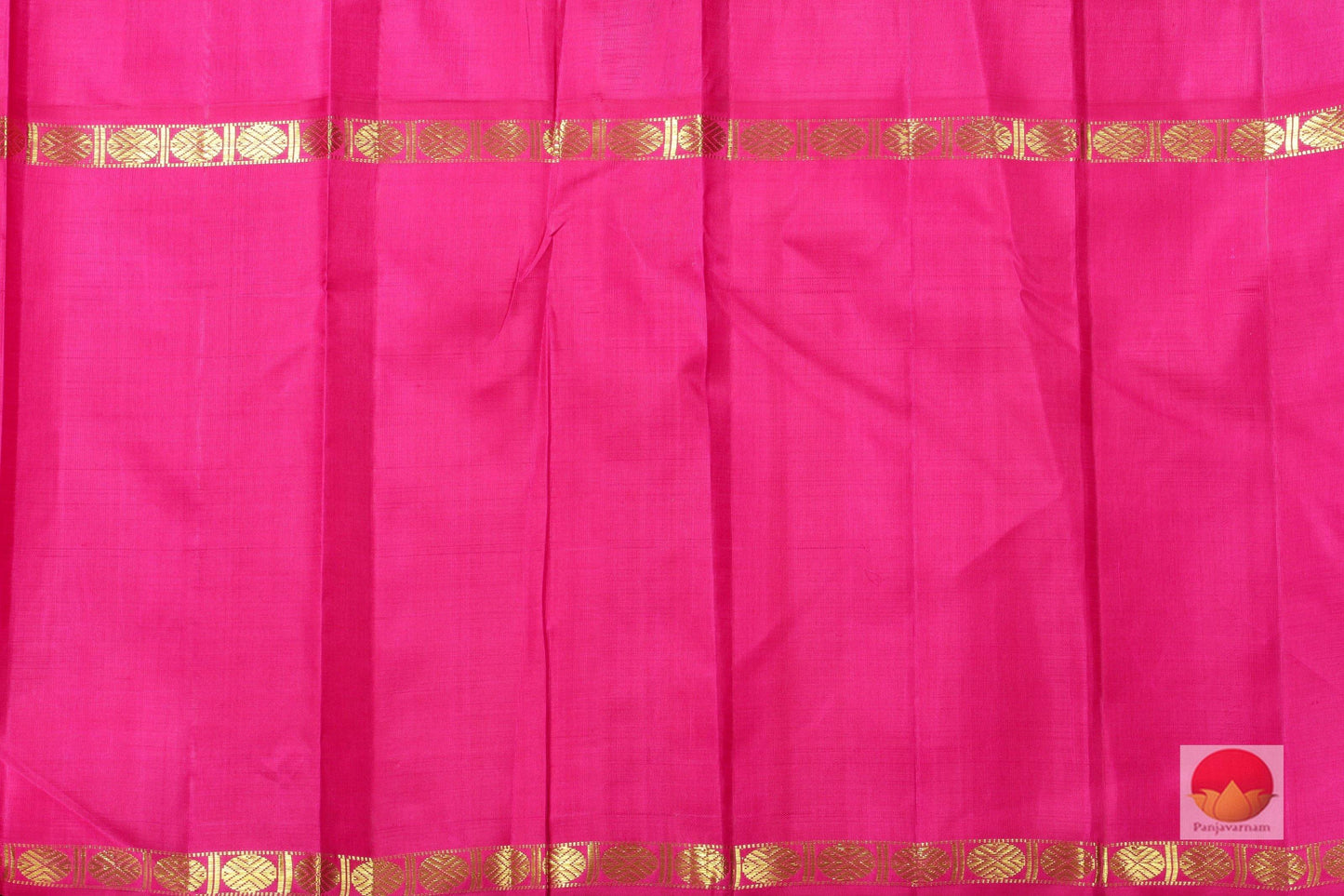Mubbagam Handwoven Pure Silk Kanjivaram Saree - Veldhari Stripes - PVSM G 55 - Silk Sari - Panjavarnam