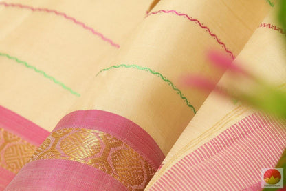Mubbagam - Kanchipuram Silk Saree - Handwoven Pure Silk - Pure Zari - PV G 4153 Archives - Silk Sari - Panjavarnam