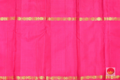 Mubbagam Kanjivaram - Handwoven Pure Silk - PV G 1758 - Silk Sari - Panjavarnam
