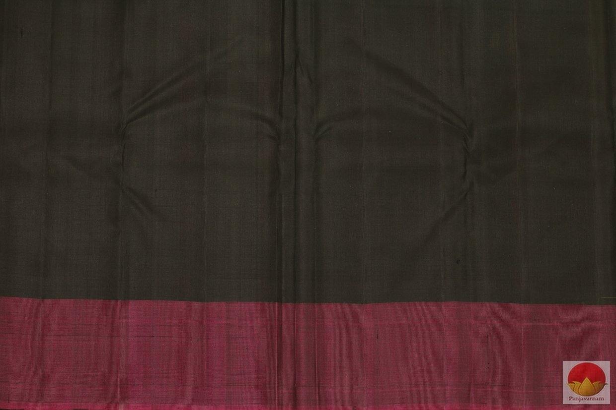 No Zari -Multi-coloured checks - Kanchipuram Silk Saree - Handwoven Pure Silk - PV G 4076 - Archives - Silk Sari - Panjavarnam