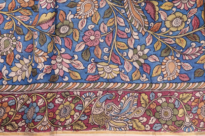 Panjavarnam Kalamkari Silk Saree PK 38 - Kalamkari Silk - Panjavarnam