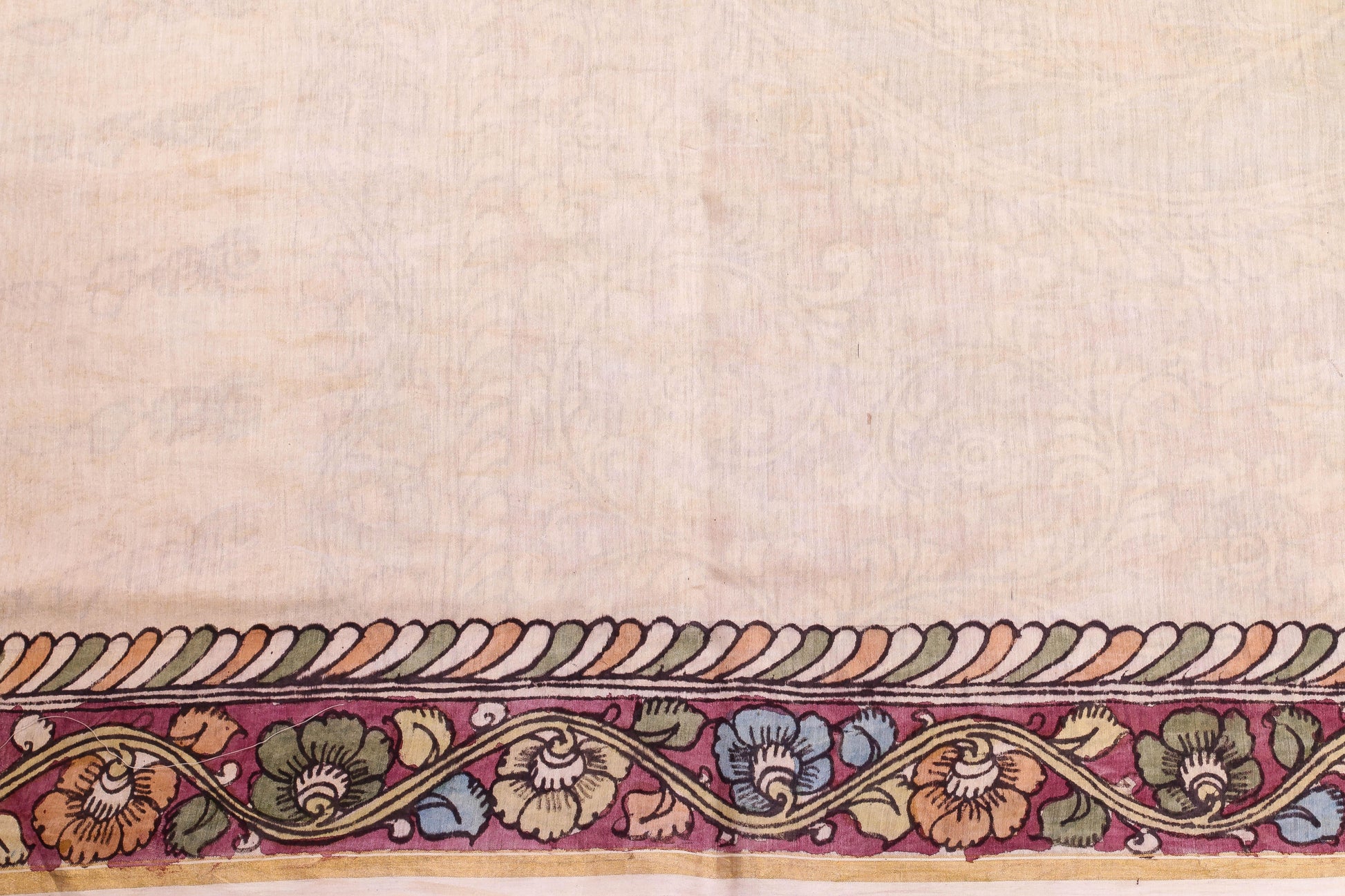 Panjavarnam Kalamkari Silk Saree PK 38 - Kalamkari Silk - Panjavarnam