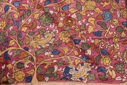 Panjavarnam Kalamkari Silk Saree PK 39 - Kalamkari Silk - Panjavarnam