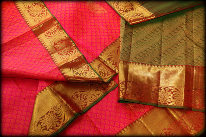 Panjavarnam Kanjivaram Pure Silk Saree-PV26 - Silk Sari - Panjavarnam