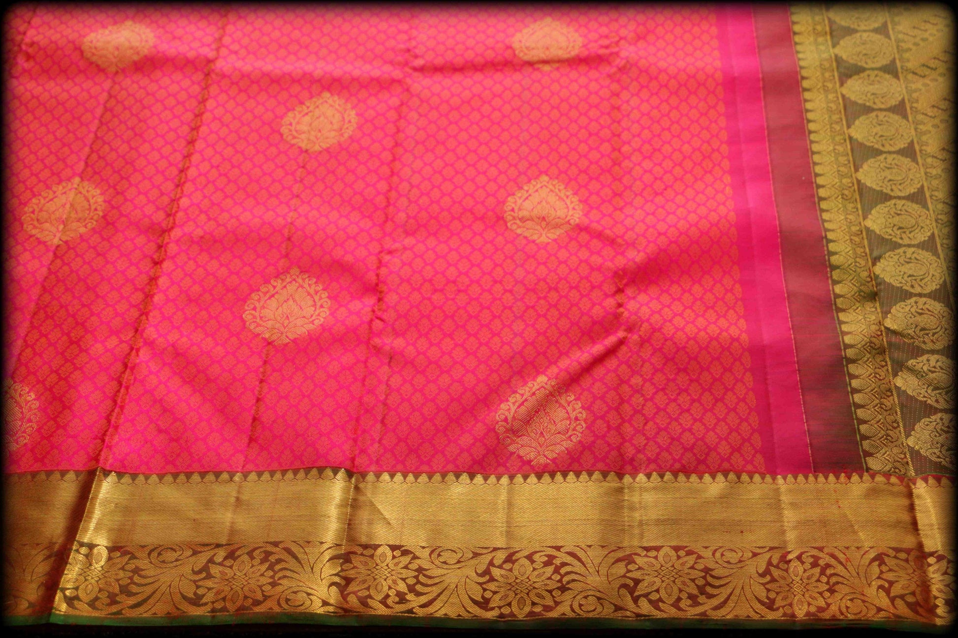 Panjavarnam Kanjivaram Pure Silk Saree-PV26 - Silk Sari - Panjavarnam sari