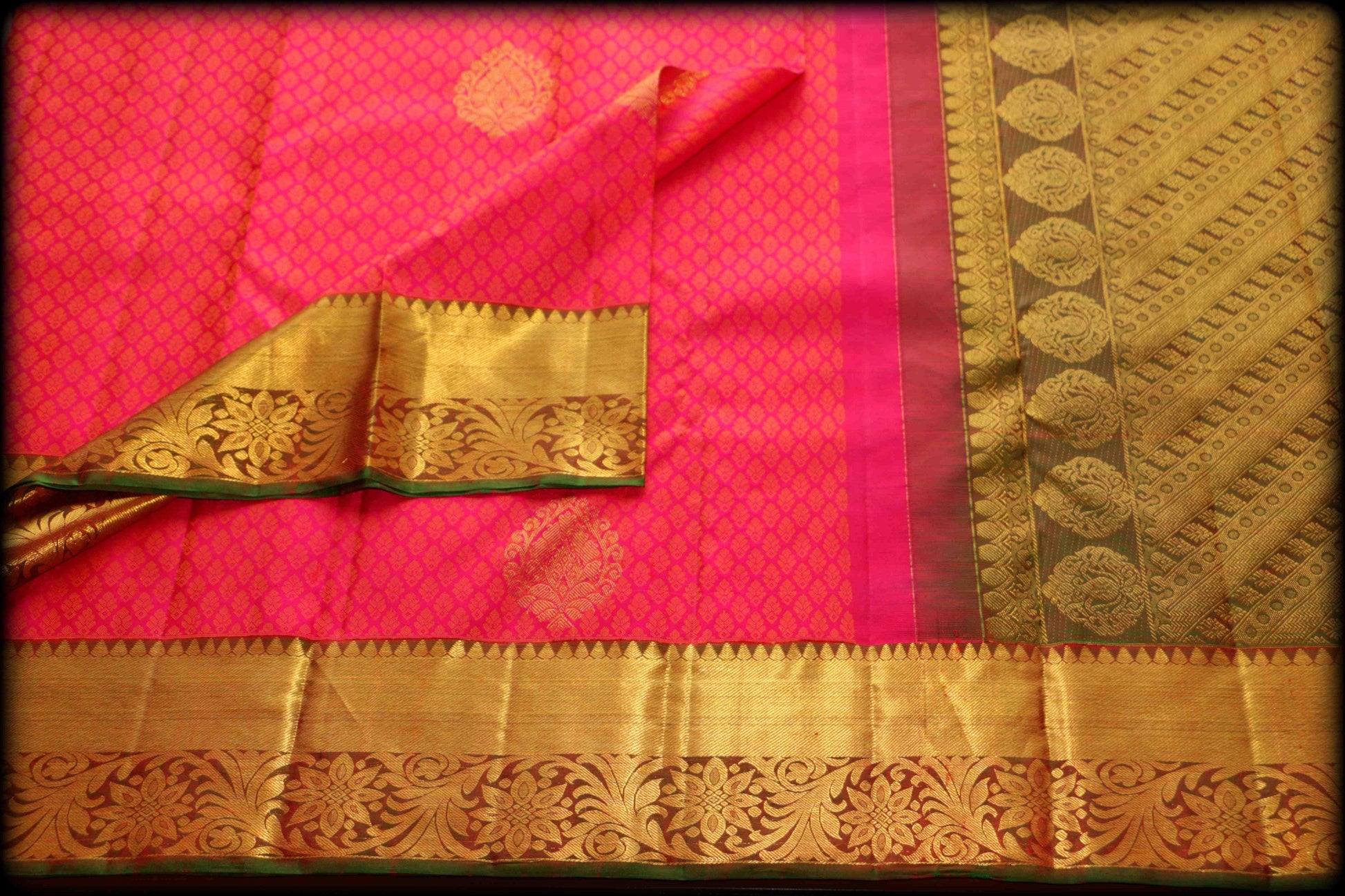 Panjavarnam Kanjivaram Pure Silk Saree-PV26 - Silk Sari - Panjavarnam sari