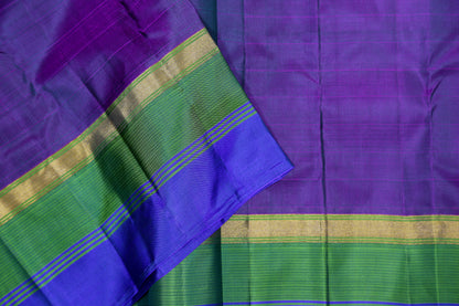 Panjavarnam Kanjivaram Pure Silk Sari PVJ-0118-001 - Silk Sari - Panjavarnam
