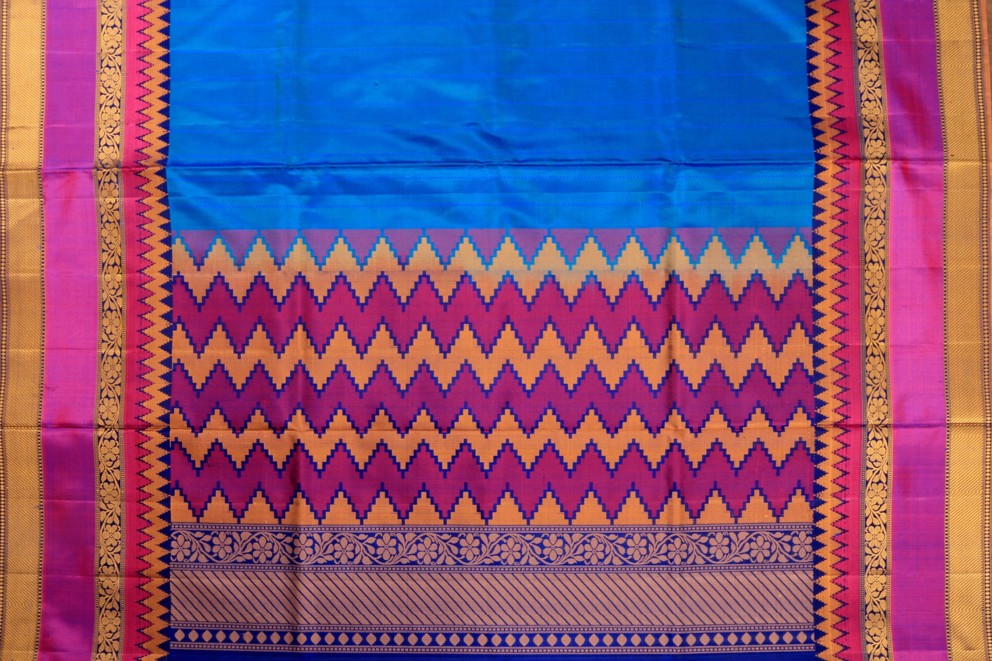 Panjavarnam Kanjivaram Sik Saree PVG52 - Silk Sari - Panjavarnam