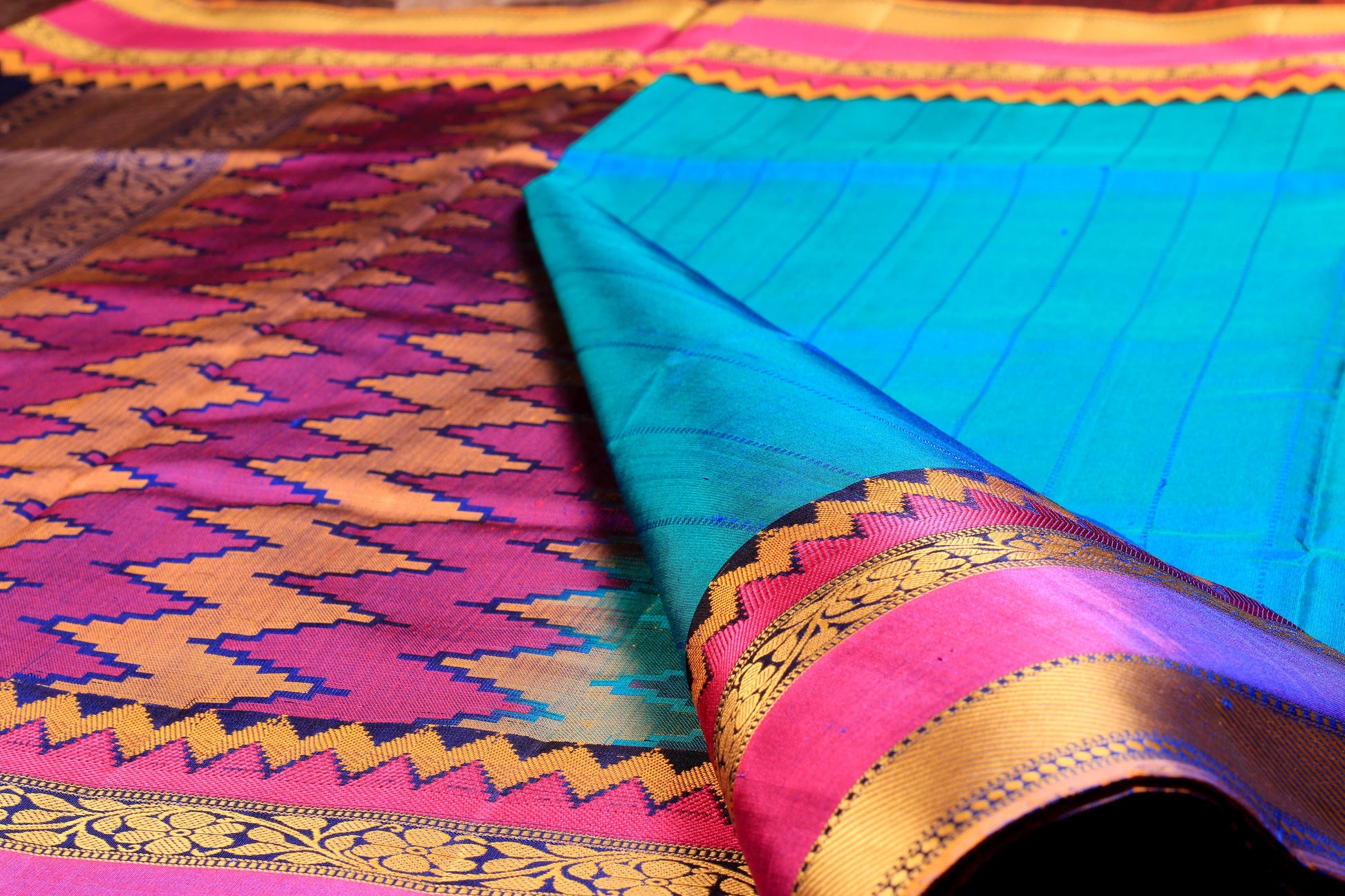 Panjavarnam Kanjivaram Sik Saree PVG52 - Silk Sari - Panjavarnam sari