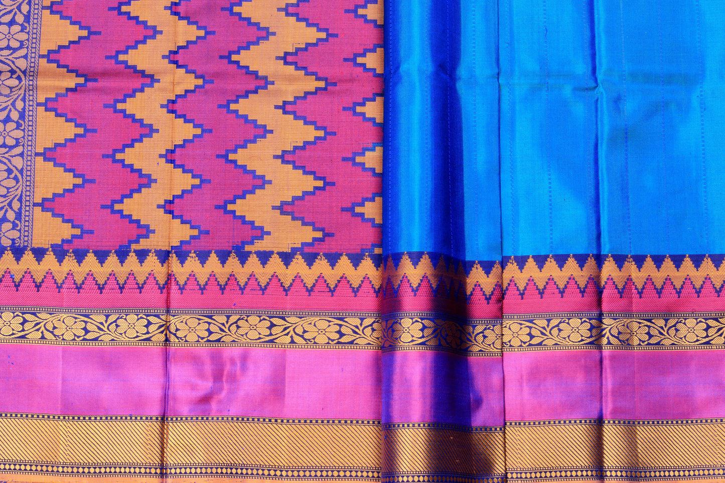 Panjavarnam Kanjivaram Sik Saree PVG52 - Silk Sari - Panjavarnam sari