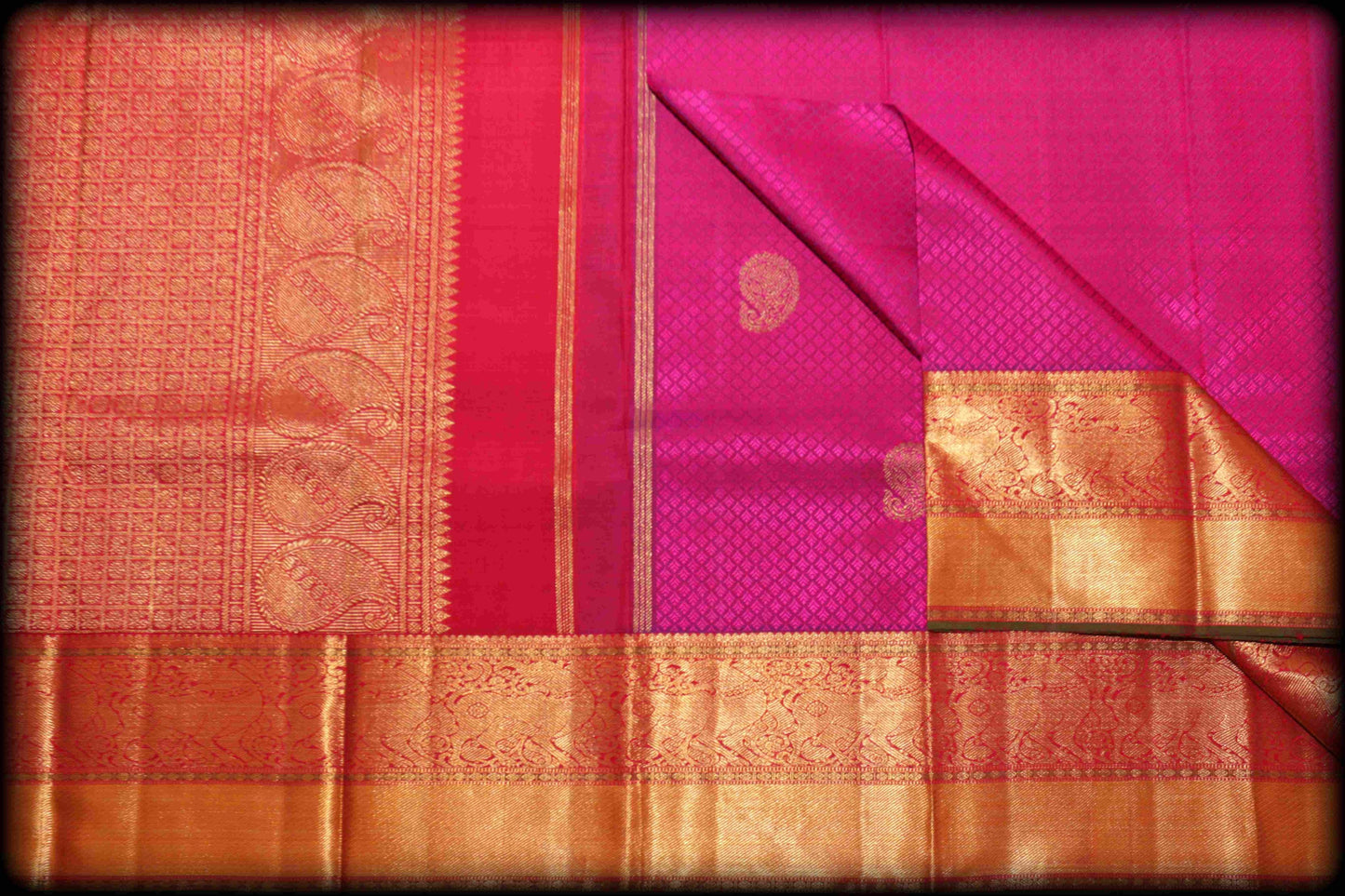 Panjavarnam Kanjivaram Silk PV04 - Silk Sari - Panjavarnam sari