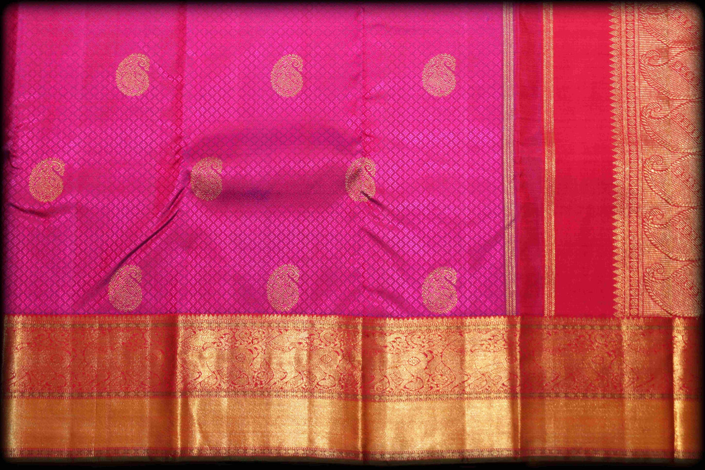 Panjavarnam Kanjivaram Silk PV04 - Silk Sari - Panjavarnam sari