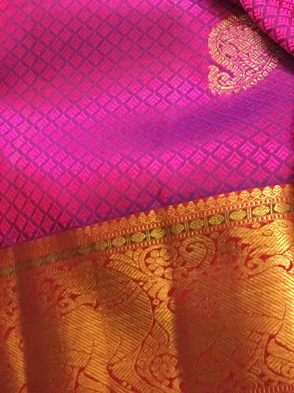 Panjavarnam Kanjivaram Silk PV04 - Silk Sari - Panjavarnam sari