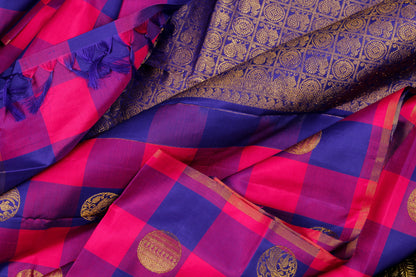 Panjavarnam Kanjivaram Silk Saree ARJ 0118 071 - Silk Sari - Panjavarnam