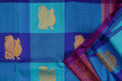 Panjavarnam Kanjivaram Silk Saree ARJ 0118 077 - Silk Sari - Panjavarnam