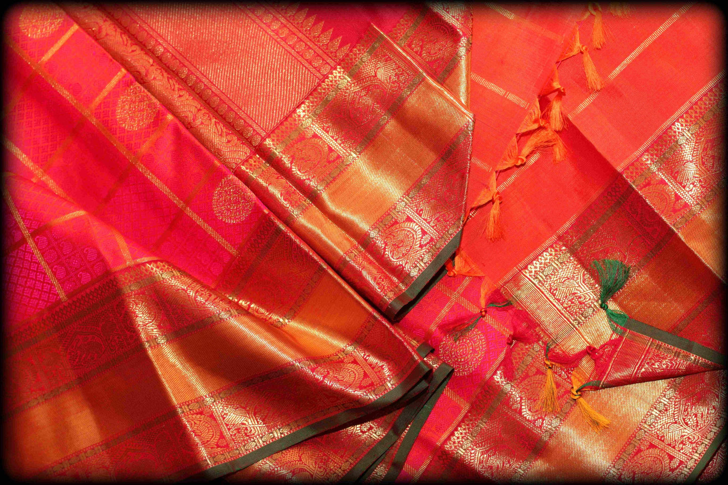 Panjavarnam Kanjivaram Silk Saree-PV06 - Silk Sari - Panjavarnam