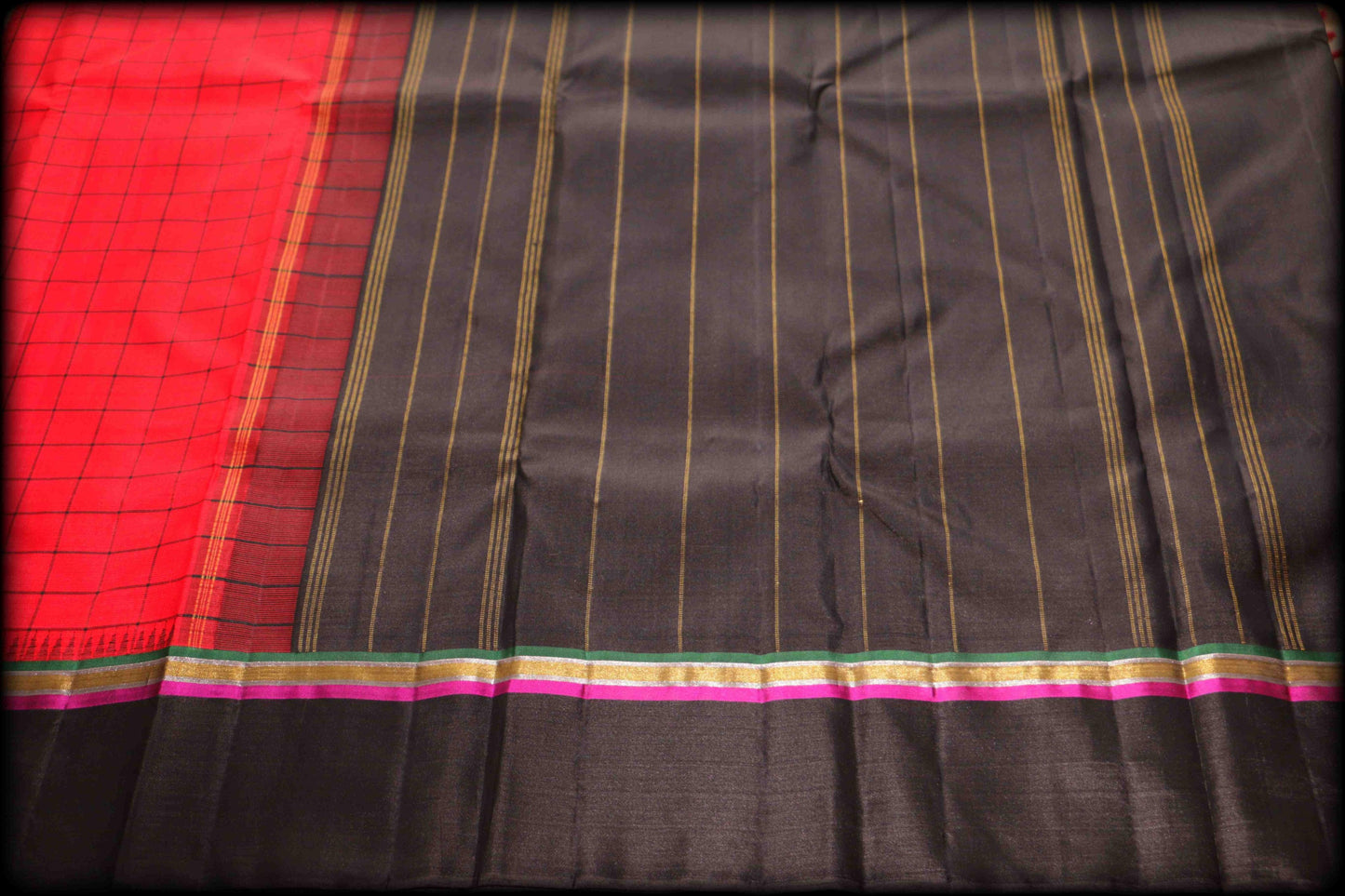 Panjavarnam Kanjivaram Silk Saree-PV21 - Silk Sari - Panjavarnam