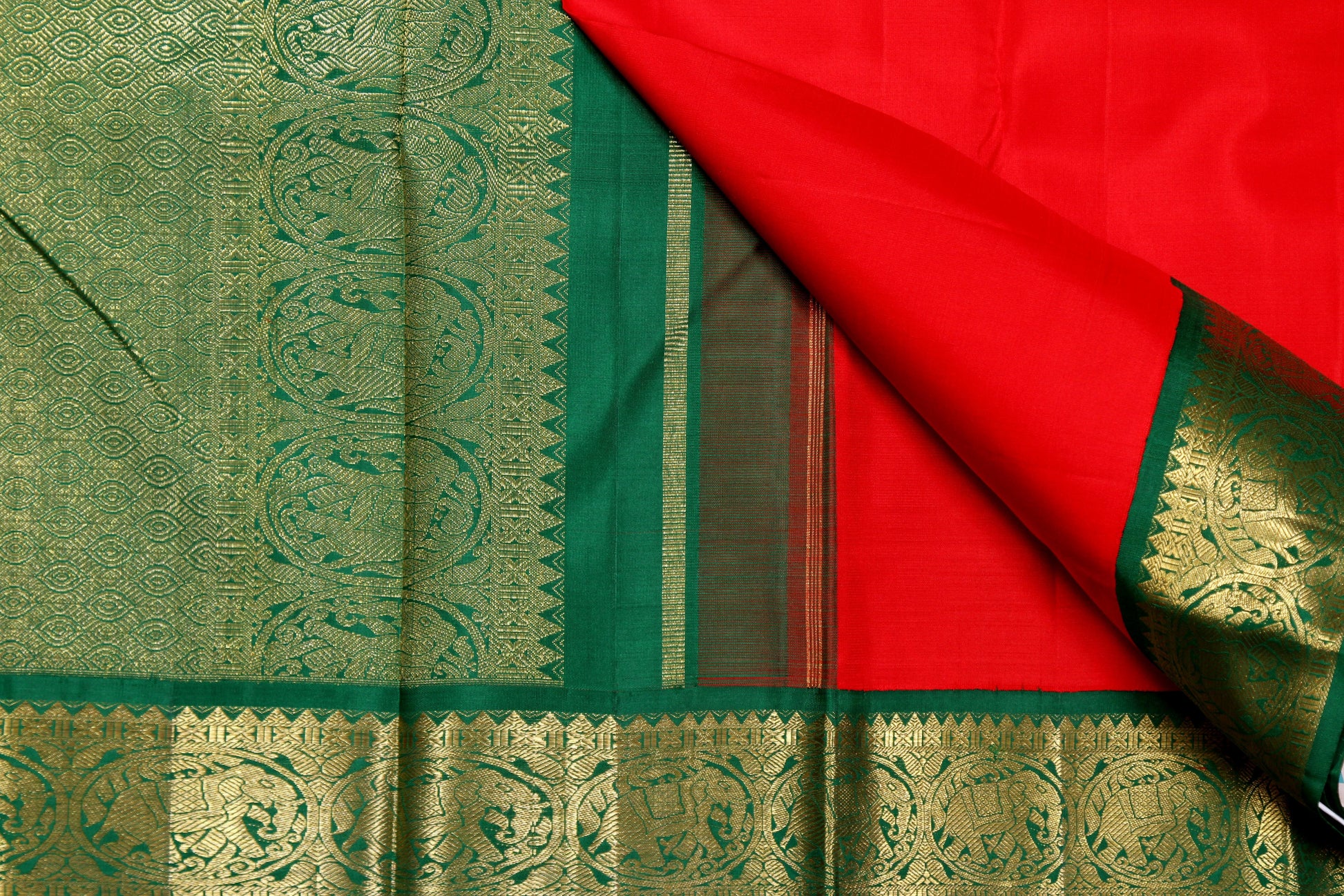 Panjavarnam Kanjivaram Silk Saree PVG19 - Silk Sari - Panjavarnam sari