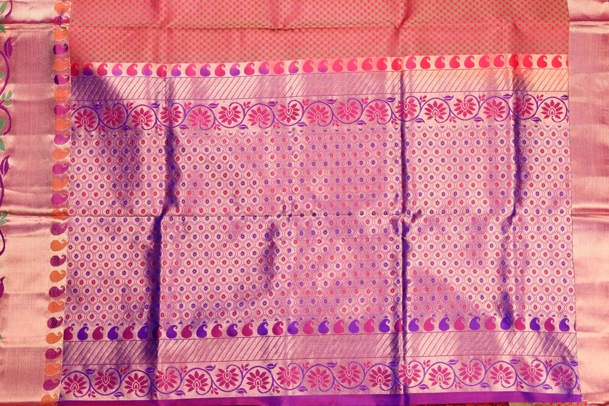 Panjavarnam Kanjivaram Silk Saree PVG43 - Silk Sari - Panjavarnam sari