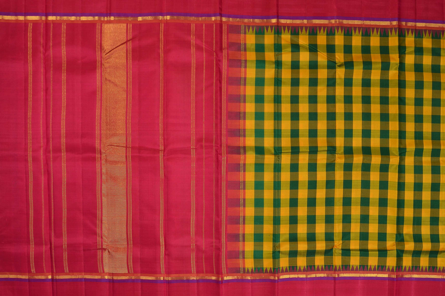 Panjavarnam Kanjivaram Silk Saree PVG63 - Silk Sari - Panjavarnam