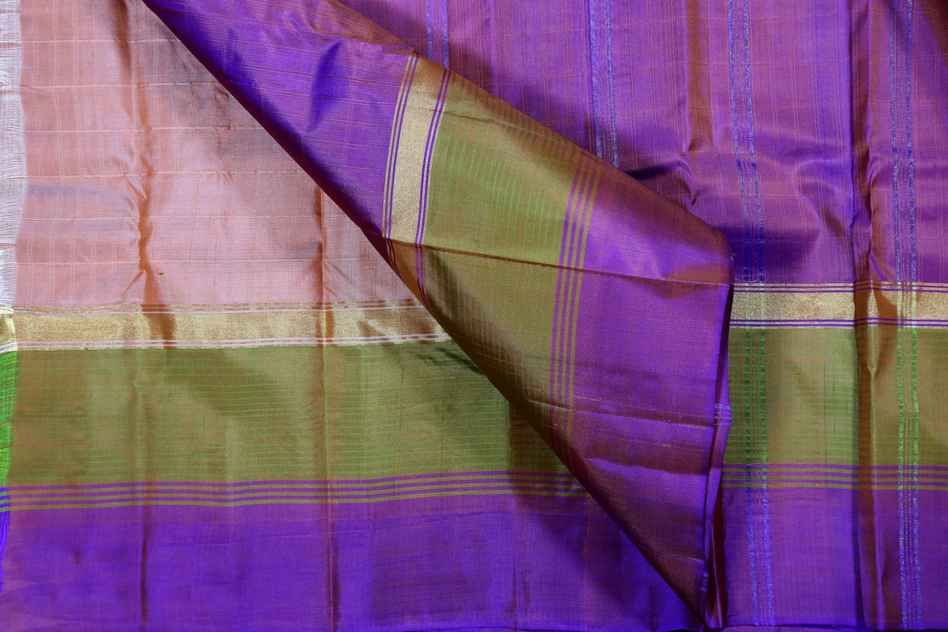 Panjavarnam Kanjivaram Silk Saree PVJ 0118-007 - Silk Sari - Panjavarnam