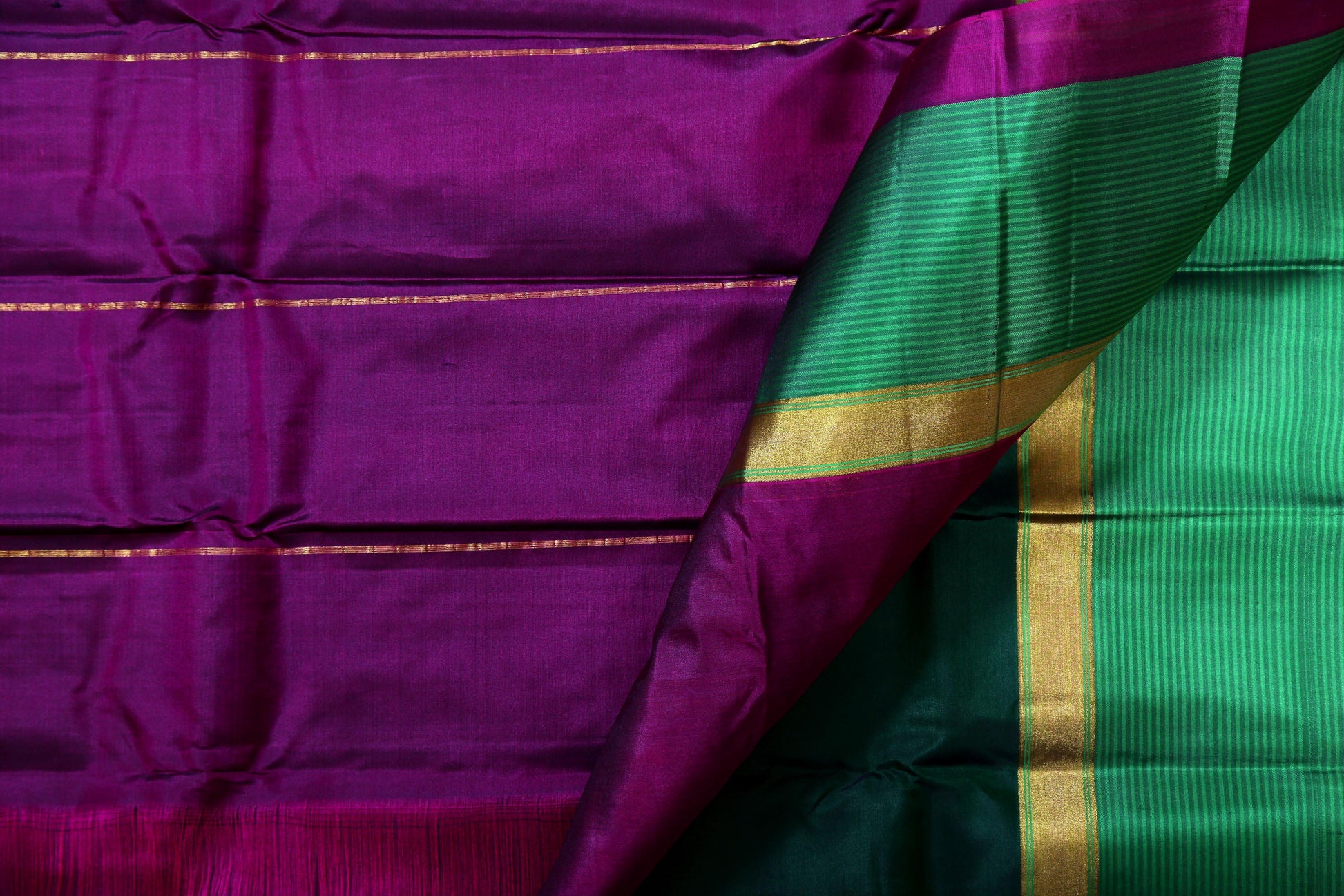 Panjavarnam Kanjivaram Silk Saree PVJ 0118 028 - Silk Sari - Panjavarnam