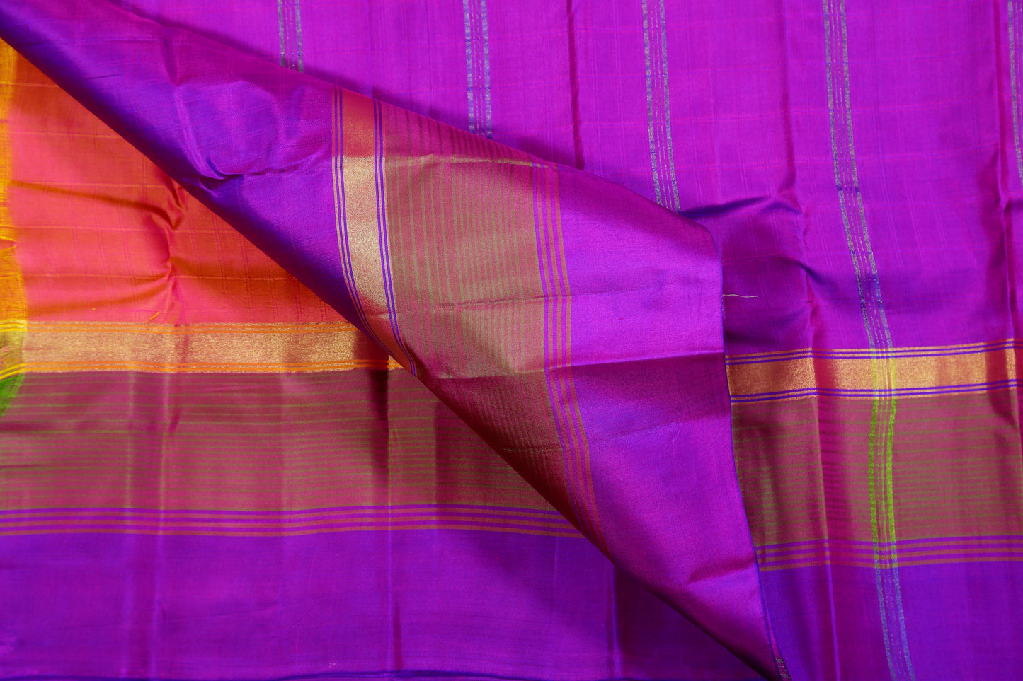 Panjavarnam Kanjivaram Silk Saree PVJ 0118 036 - Silk Sari - Panjavarnam