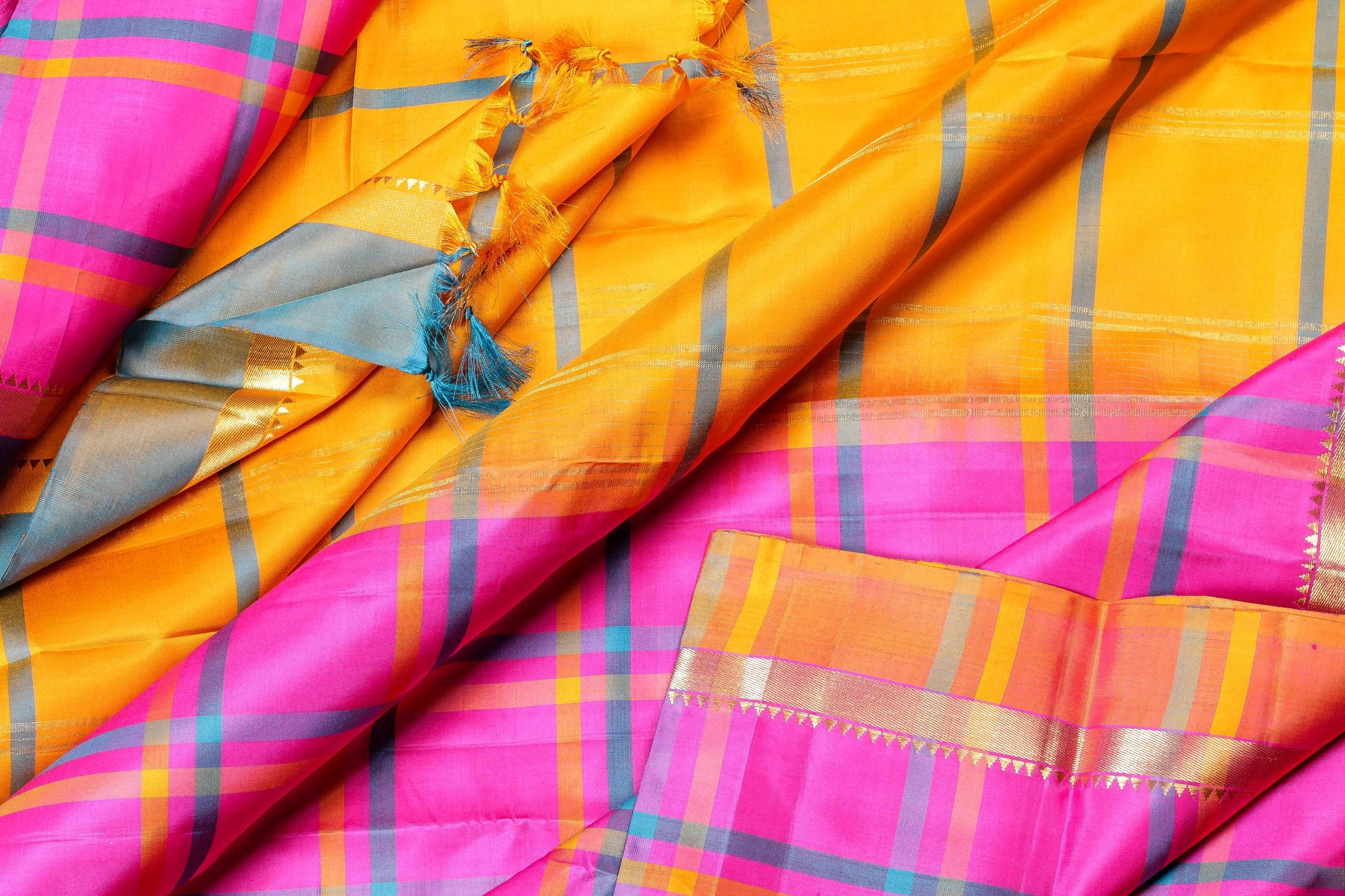Panjavarnam Kanjivaram Silk Saree PVJ 0118 051 - Silk Sari - Panjavarnam