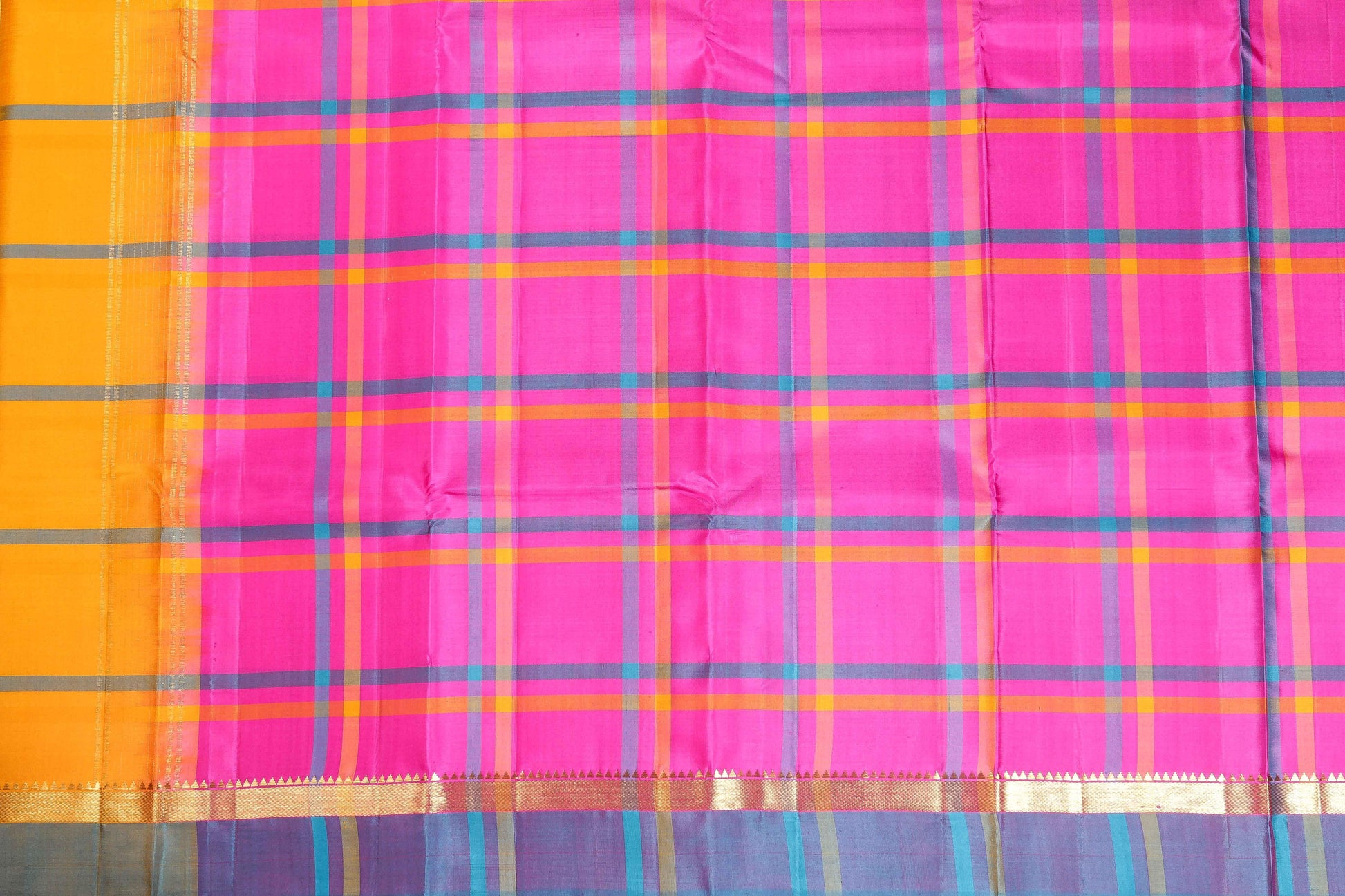 Panjavarnam Kanjivaram Silk Saree PVJ 0118 051 - Silk Sari - Panjavarnam
