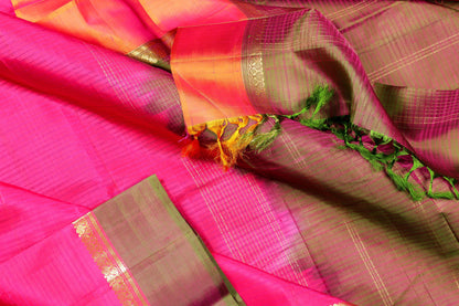 Panjavarnam Kanjivaram Silk Saree PVJ 0118 052 - Silk Sari - Panjavarnam