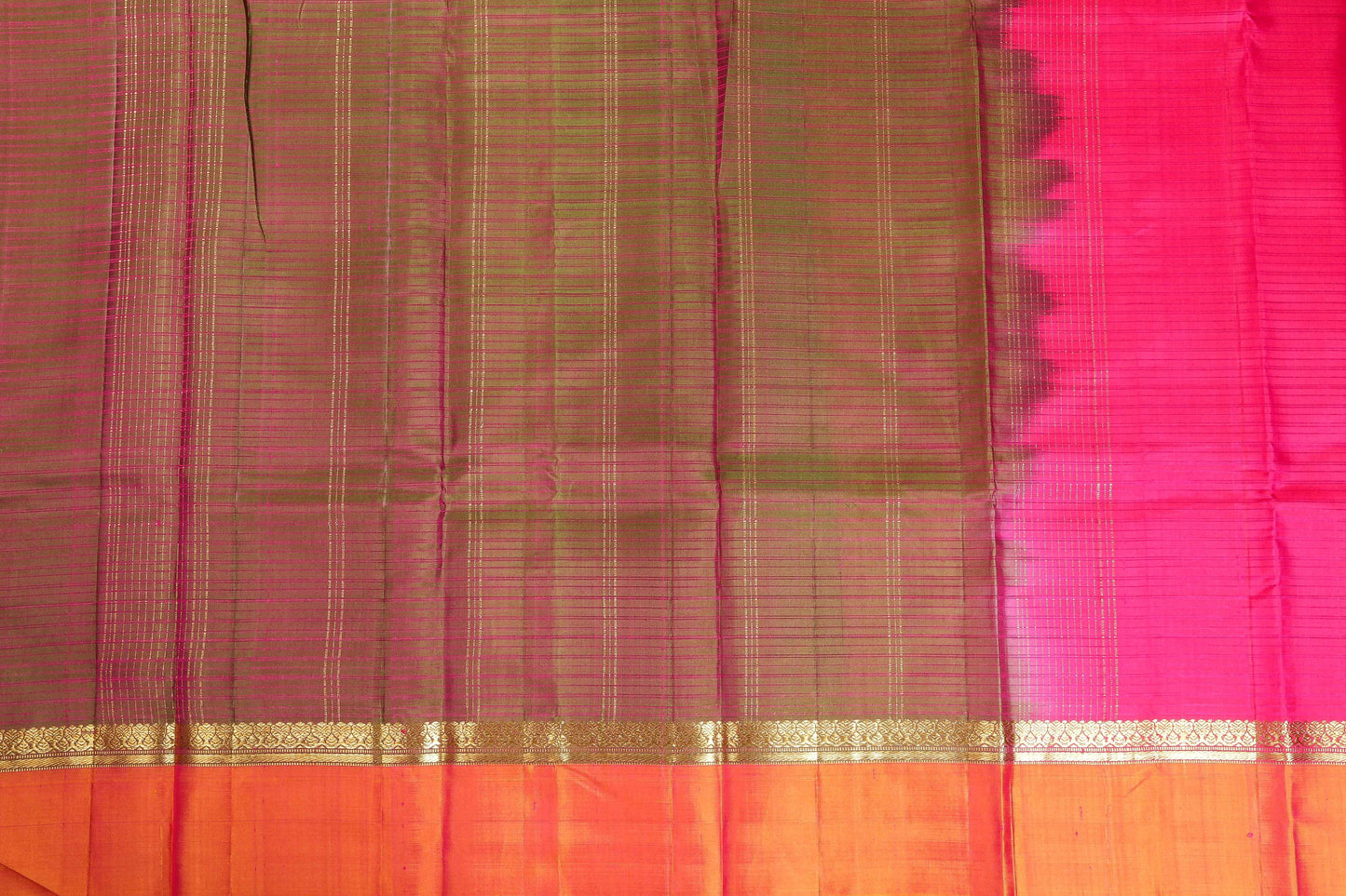 Panjavarnam Kanjivaram Silk Saree PVJ 0118 052 - Silk Sari - Panjavarnam