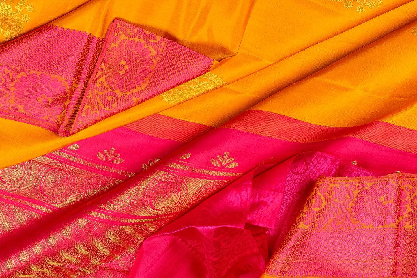 Panjavarnam Kanjivaram Silk Saree PVJ 0118 061 - Silk Sari - Panjavarnam