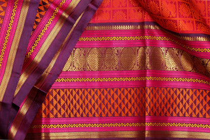 Panjavarnam Kanjivaram Silk Saree PVJ 0118 062 - Silk Sari - Panjavarnam