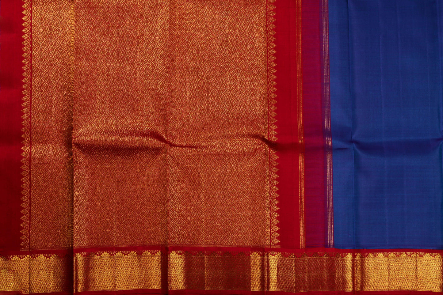 Panjavarnam Kanjivaram Silk Saree PVJ 0118 076 - Silk Sari - Panjavarnam