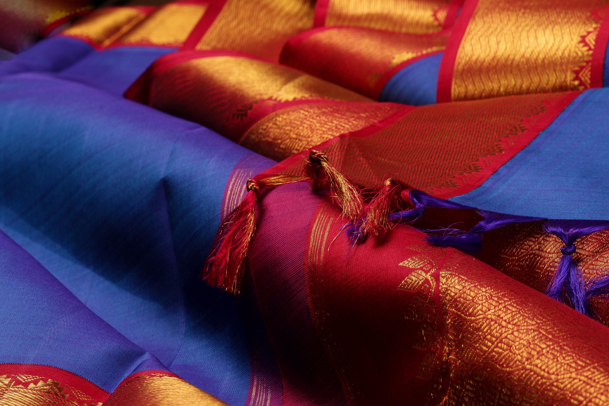 Panjavarnam Kanjivaram Silk Saree PVJ 0118 076 - Silk Sari - Panjavarnam