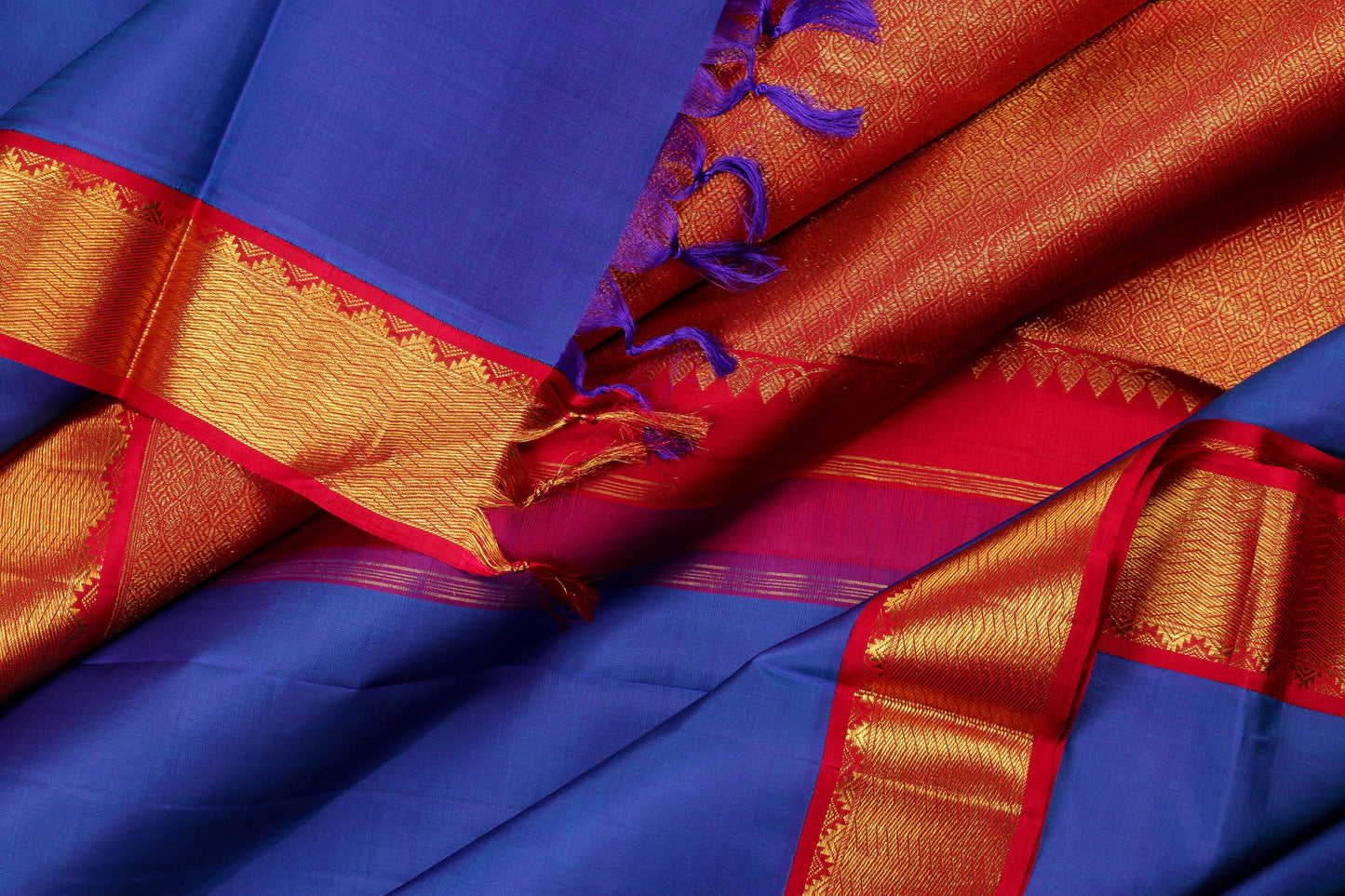 Panjavarnam Kanjivaram Silk Saree PVJ 0118 076 - Silk Sari - Panjavarnam