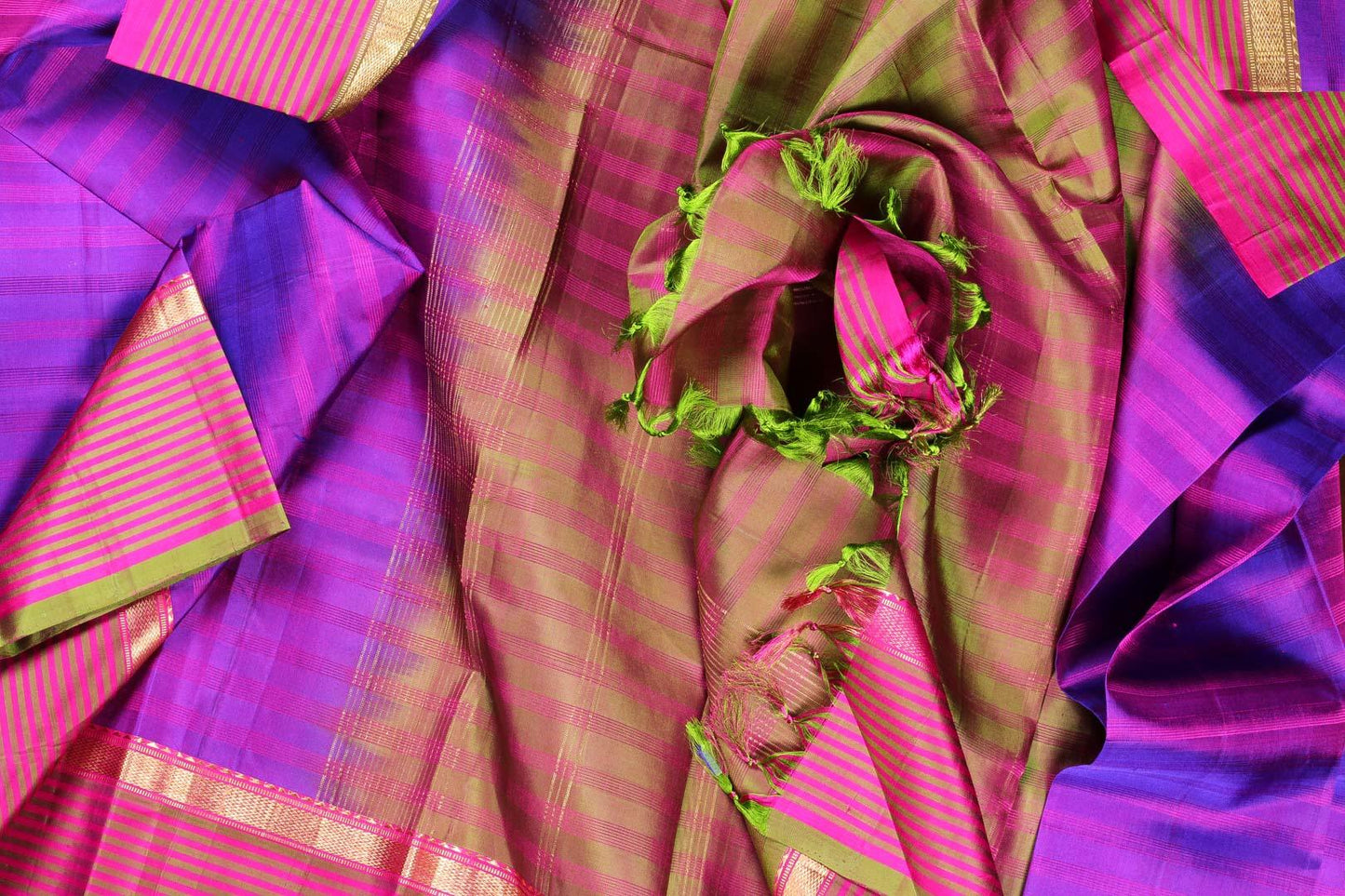 Panjavarnam Kanjivaram Silk Saree PVM 0318 1107 - Silk Sari - Panjavarnam